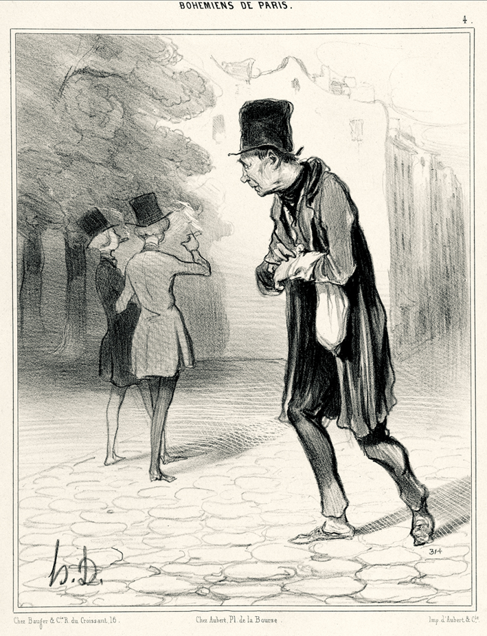  奥诺雷·杜米埃 Honore Daumier ——皮卡的雪茄